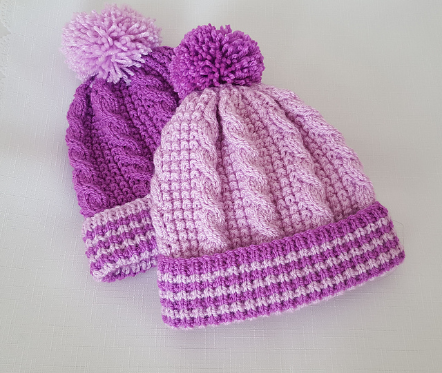 62 Ariane Cabled Beanie Hat