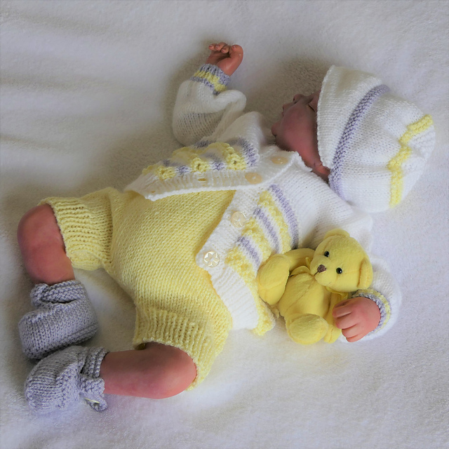 Ollie Baby Cardigan Set