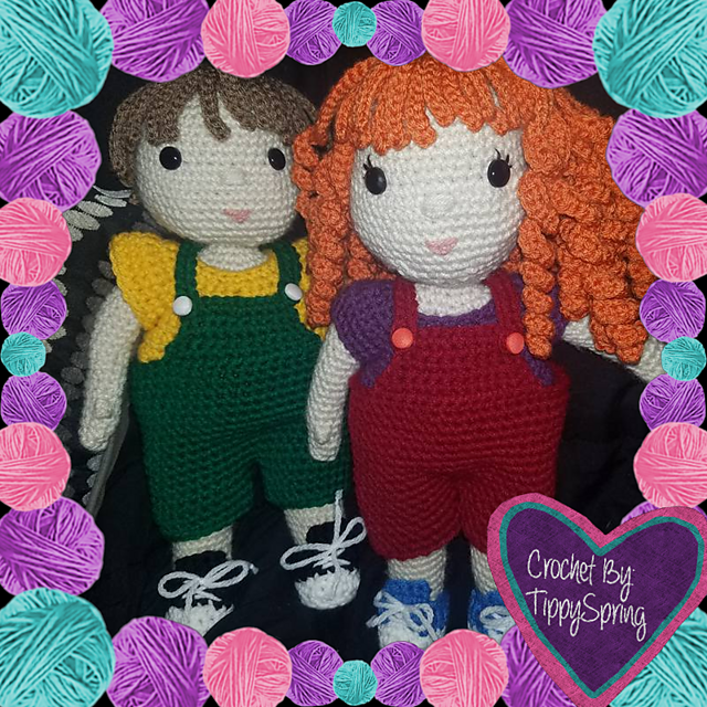 Sunshine Doll Overalls set