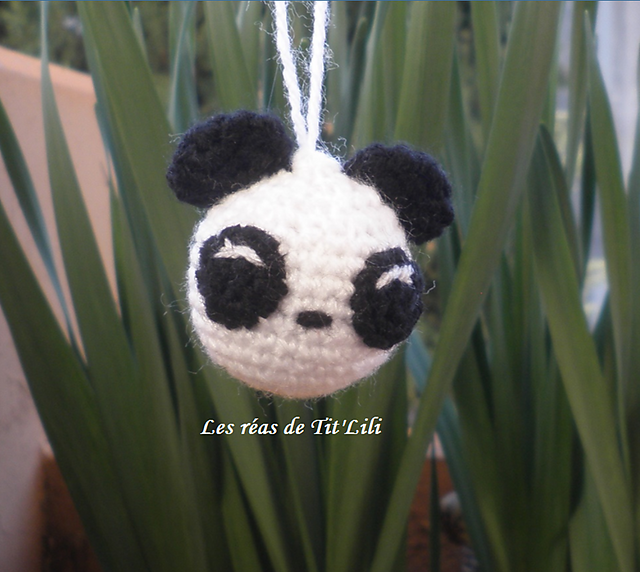 Panda Keychain