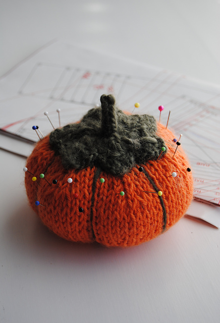 Pumpkin Pincushion