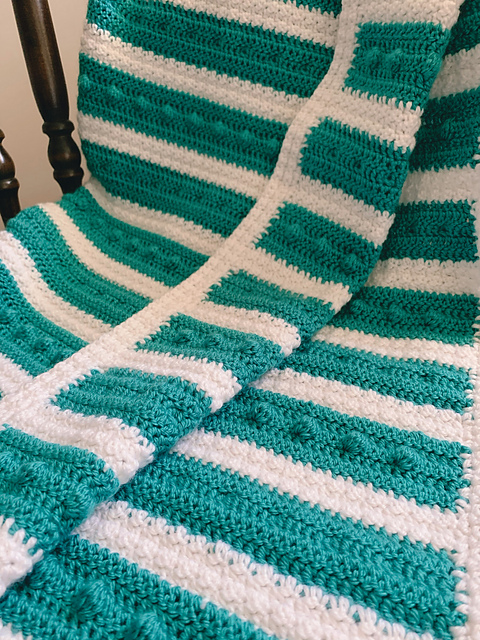 The Double Trouble Bobble Blanket