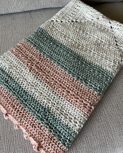 The Cascading Stars Baby Blanket