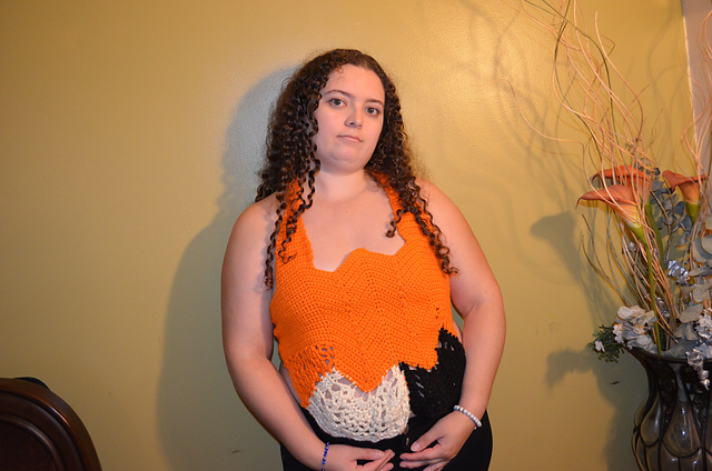 One pineapple bralette