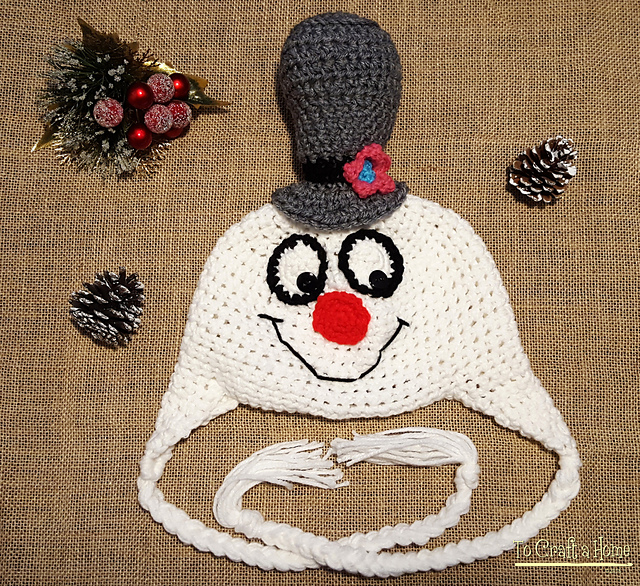 Friendly Snowman Hat
