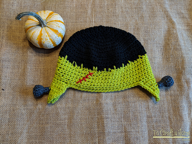 Frankenstein Earflap Hat
