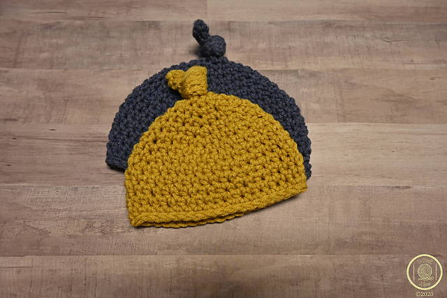Knotted Baby Hat