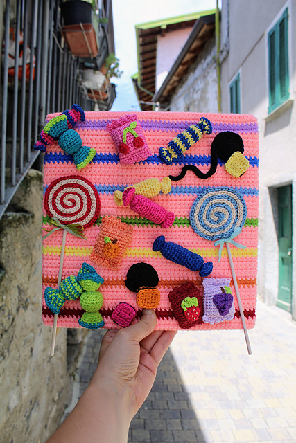3D candy wall hanging