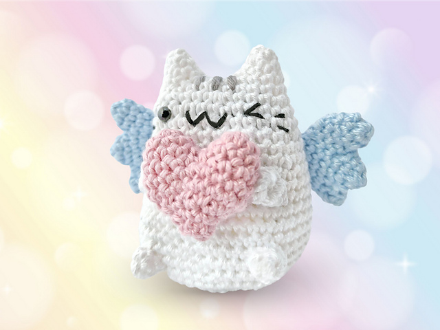 Valentine's Cupid Cat