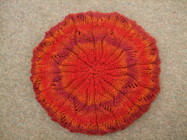 Butterfly Sunset Beret