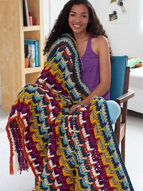 Color Lovers Afghan
