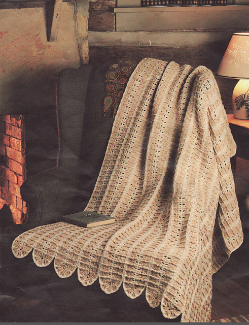 Ravelry: Fancy Ridges pattern by Jan Hatfield