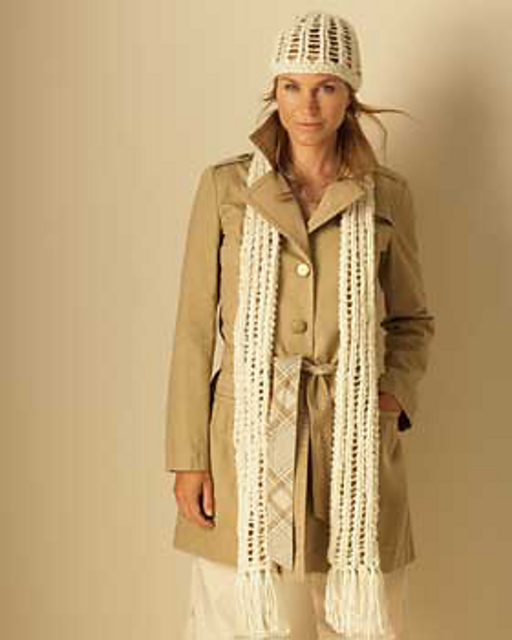Alpaca Hat and Scarf: Scarf