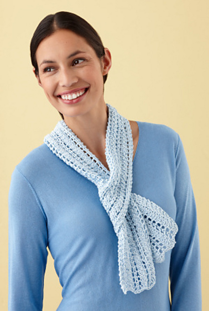 Cotton Lace Scarf