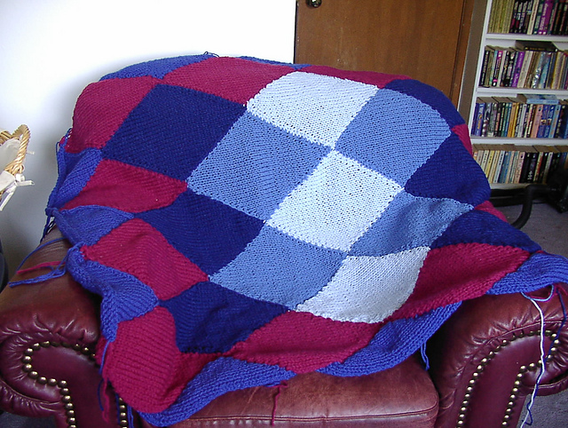 Harlequin Afghan #770-28