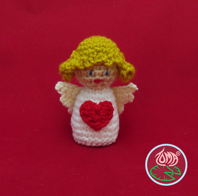 Amigurumi Valentine Angel