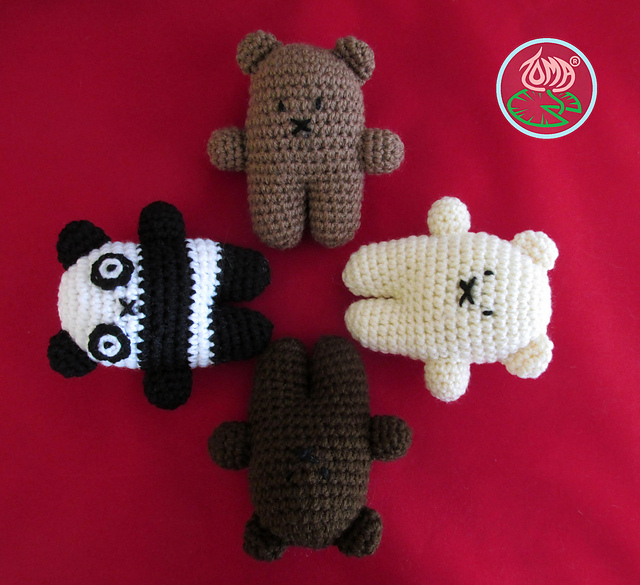 Amigurumi Mini Bears