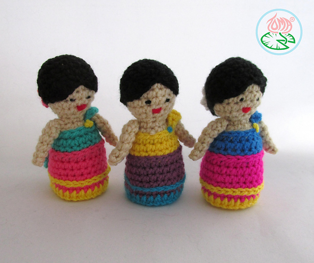 Amigurumi Balinese Doll