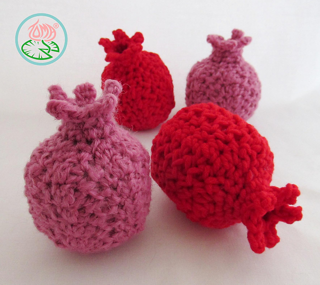 Amigurumi Pomegranate