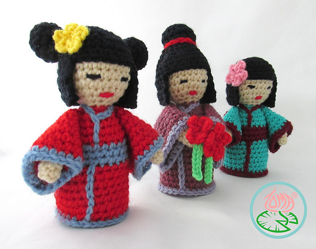 Amigurumi Kokeshi Doll