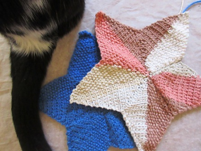 Furballs' Lemon Short Row Star