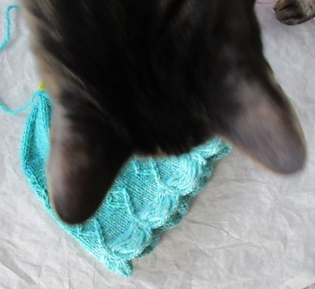 Furballs' Scallop Hat