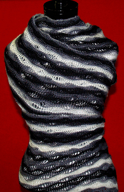 Fog Bank Shawl