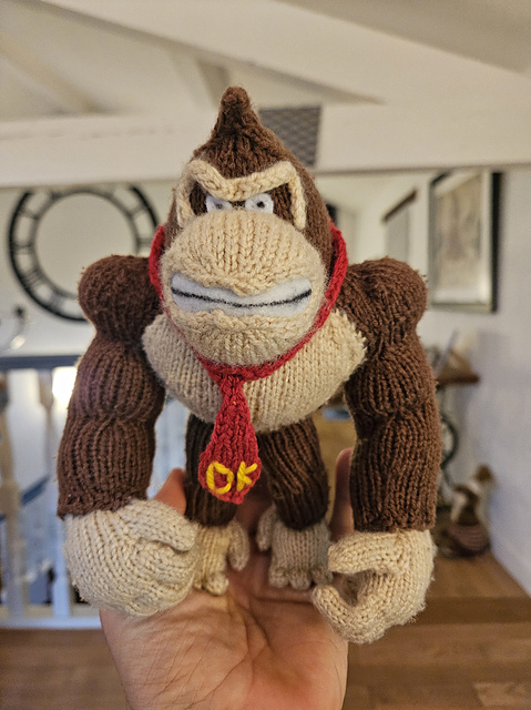 Ravelry: Donkey Kong Gorilla pattern by Tommy Gurumi