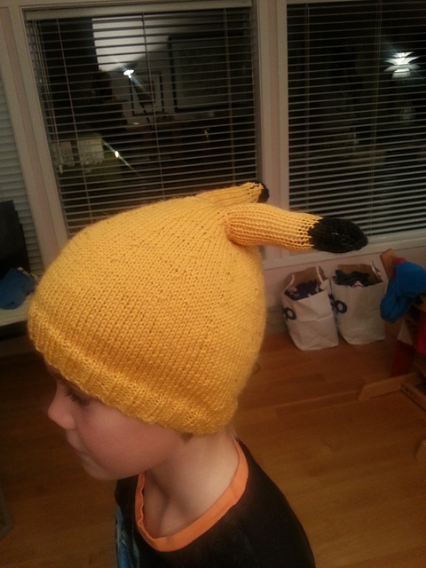 AJ's Pikachu Hat