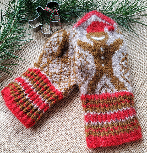 Gingerman mitten