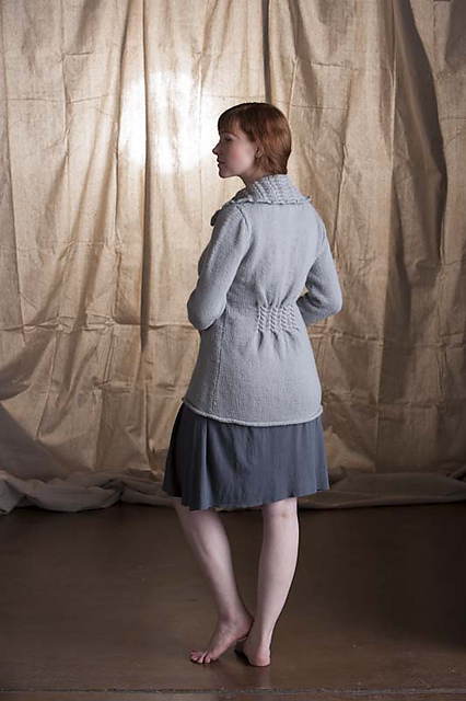Cinched Sweater Coat