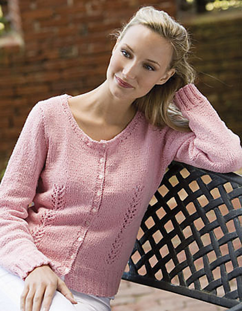 Pebbles Eyelet Cardigan