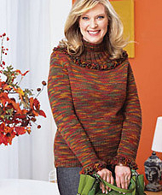 #23 Loop Stitch Mock Neck