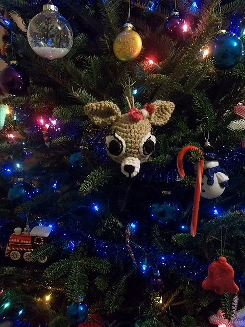 Clarice Reindeer Ornament