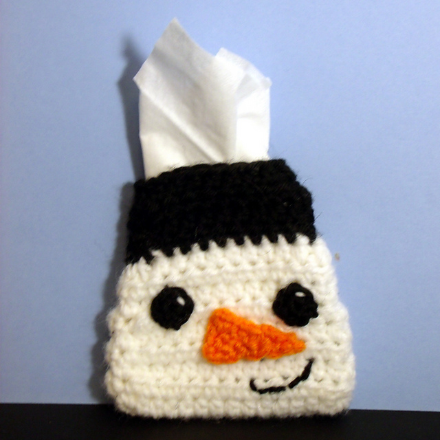 Tissue Pouch - Snowman