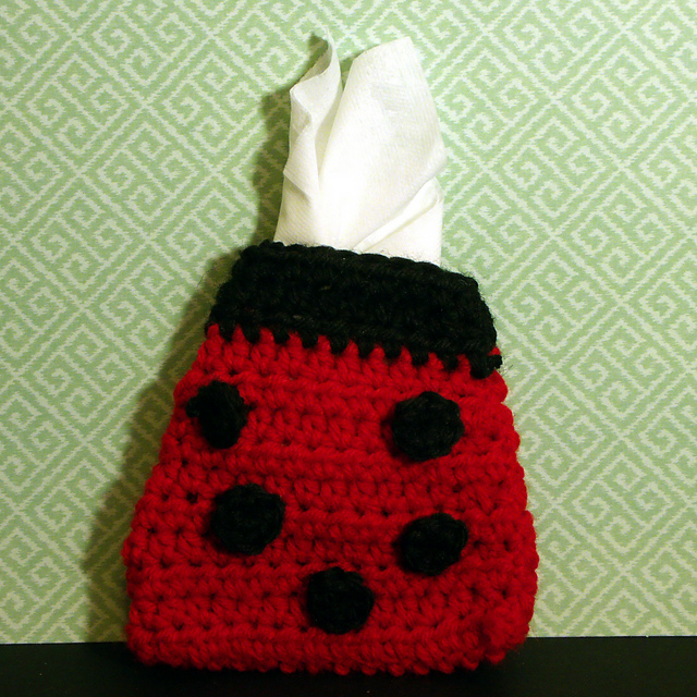 Tissue Pouch - Ladybug