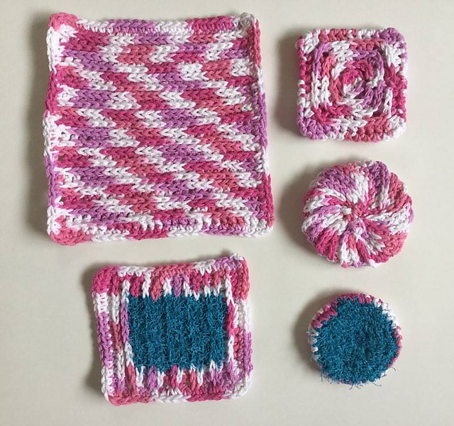 It's Not Knit Crochet - Cloth and Scrubby Sets