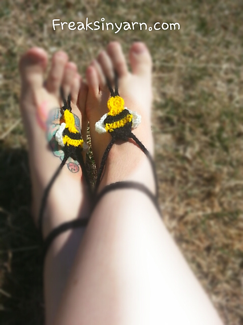 Bee Barefoot Sandals or Hand Warmers