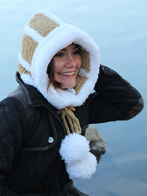 Velvet Sherpa Hood