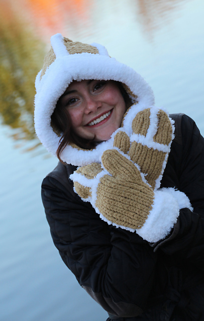 Velvet Sherpa Mittens