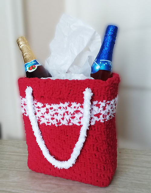 Knitted Gift Bag