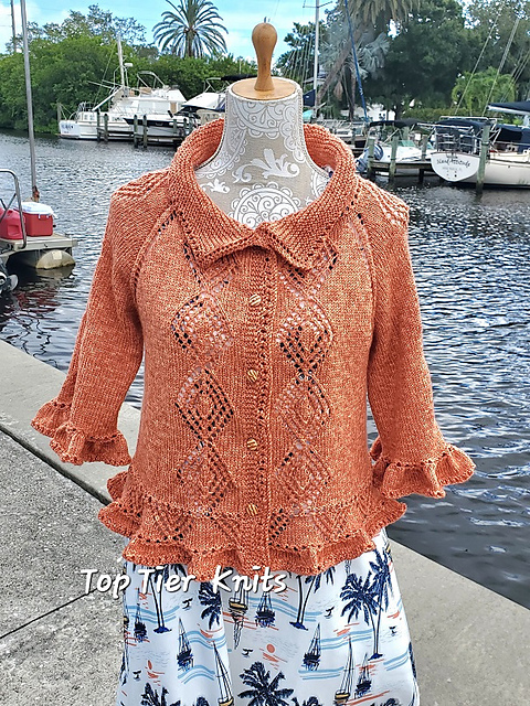 Diamond Winter Cardigan