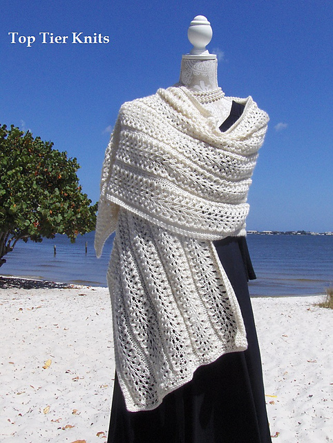 Cream Lace Wrap