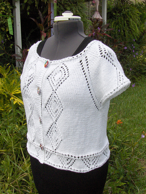 Triple Diamond Cardigan