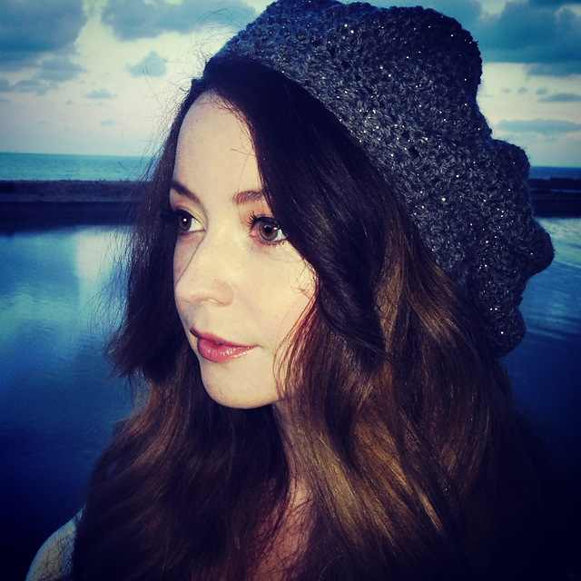 Sparkle Slouchy Beret