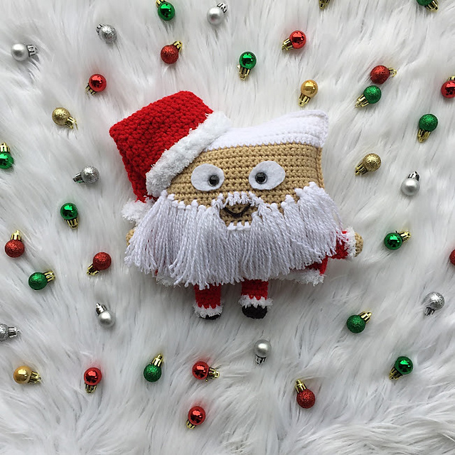 Santa Claus Christmas Cuddler