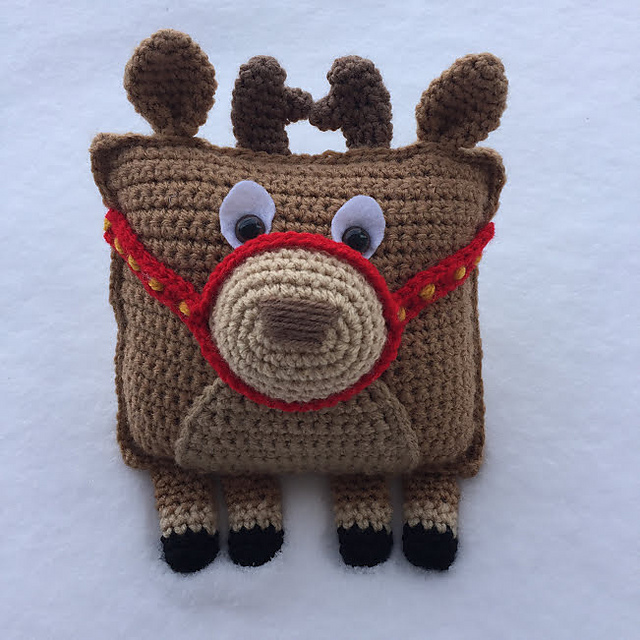 Ralphie Reindeer Christmas Cuddler