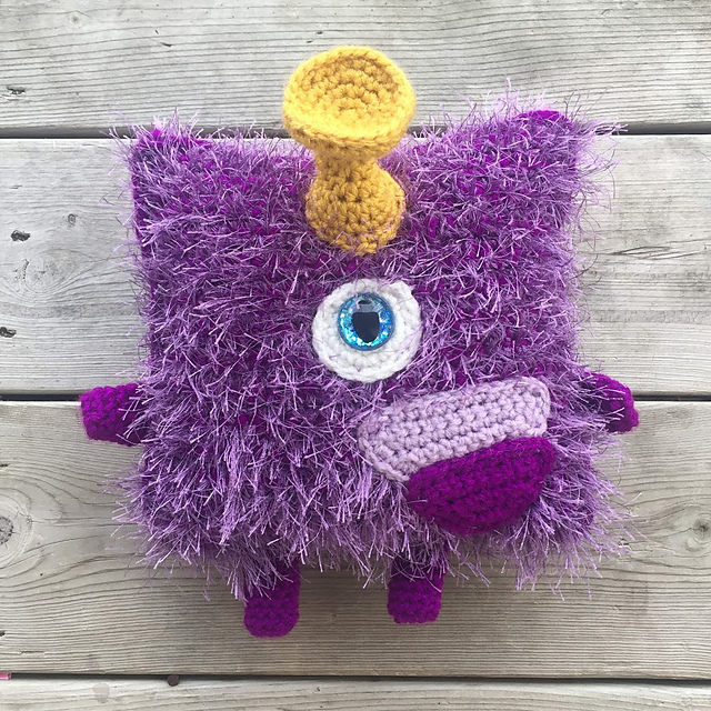 Purple People Eater Creepy Cuddler