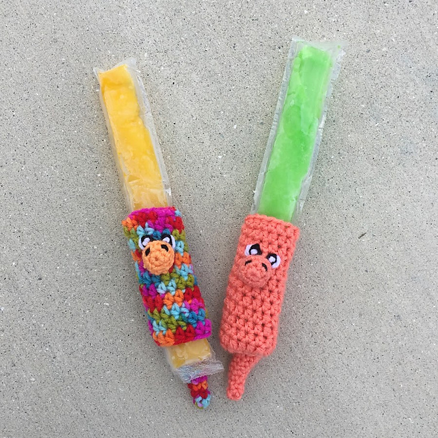 Brachiosaurus Popsicle Cozy