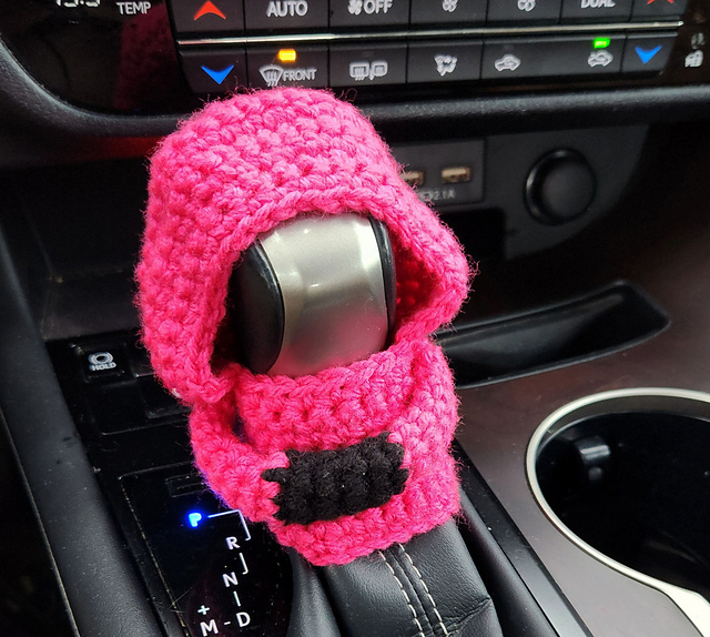 Gear Shift Pink Car Hoodie